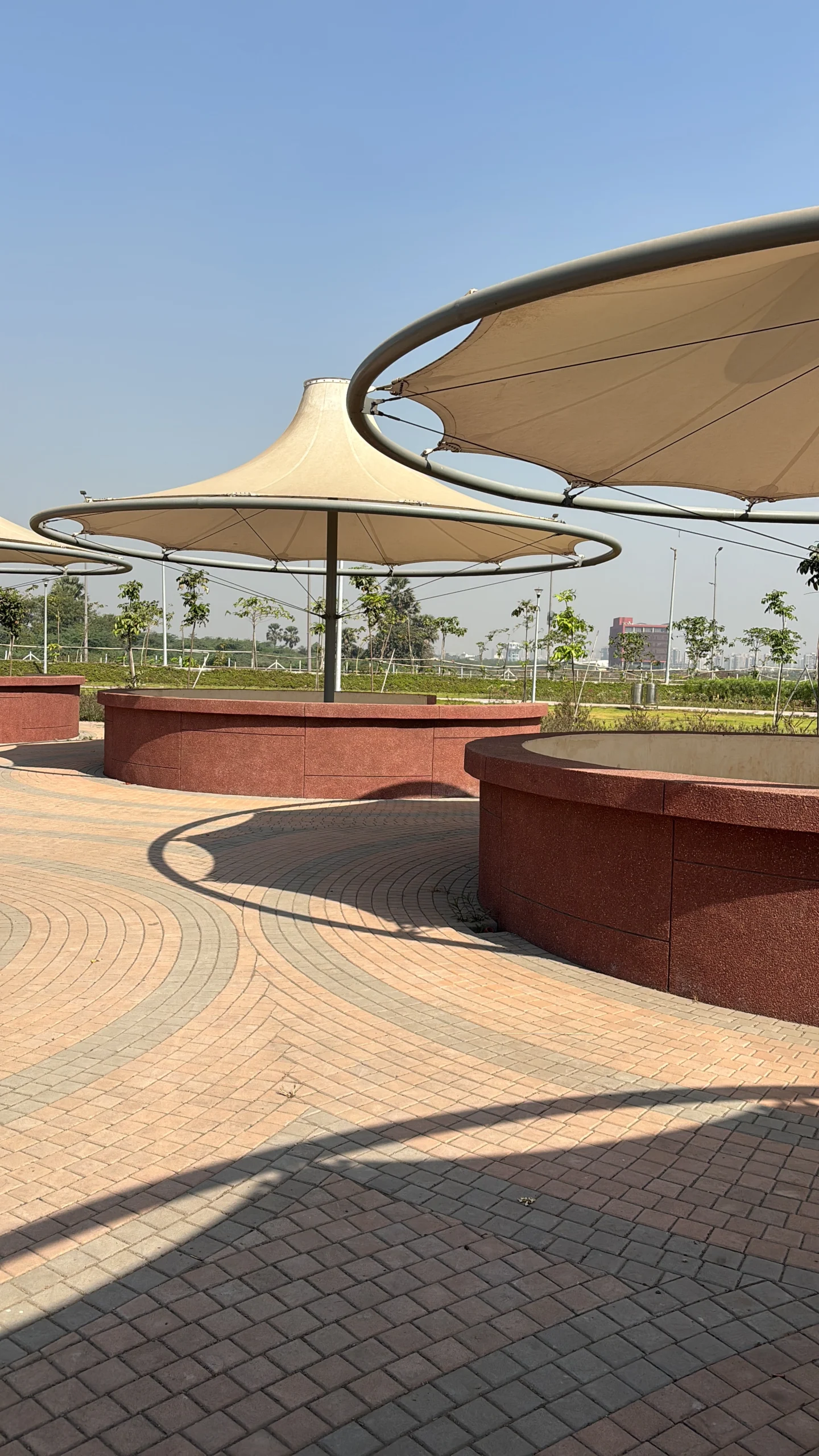 Eco-Parkside — walkway detail