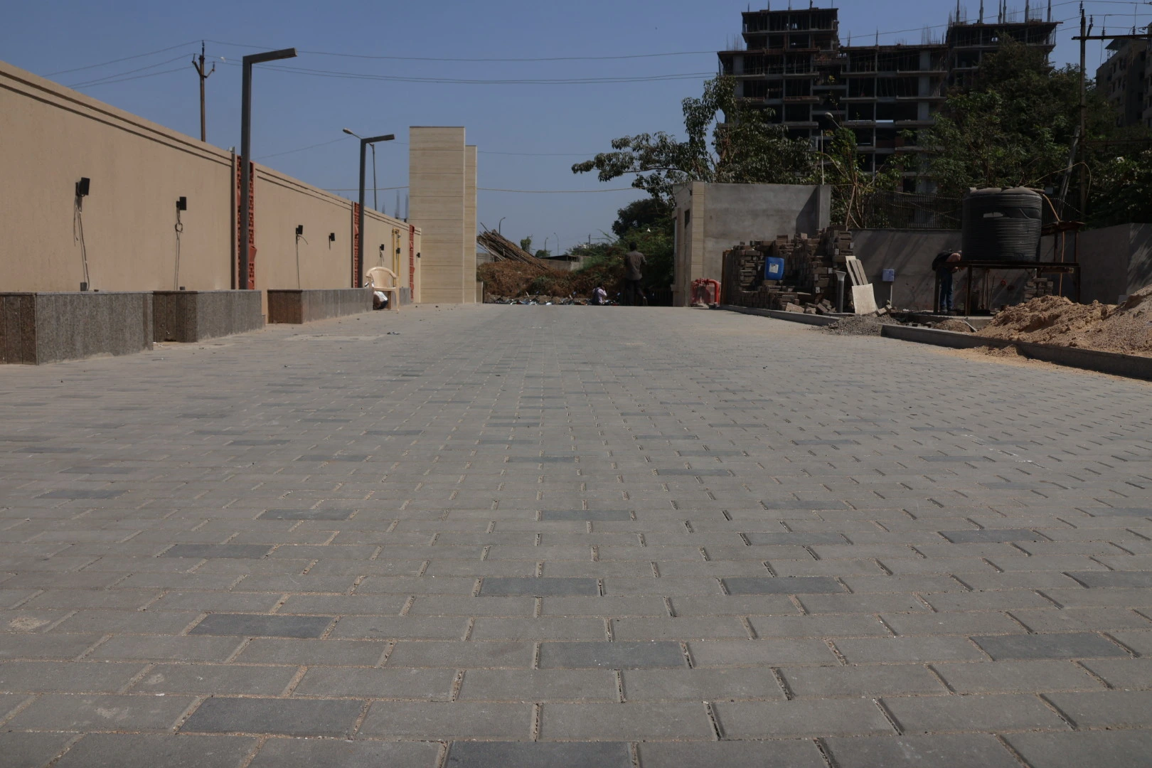 Eco-Parkside — facade transition