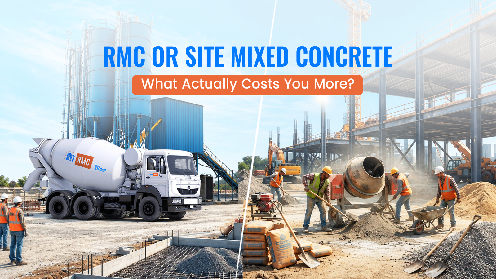 RMC or Site Mixed Concrete: What Actually Costs You More